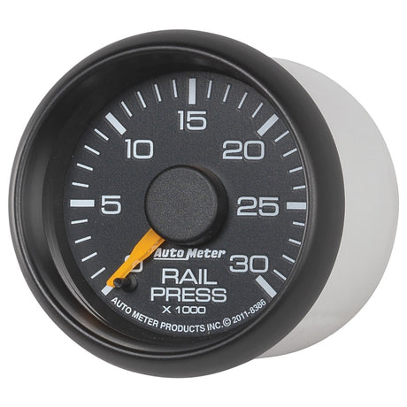Manomètre de pression de rampe de carburant diesel 0-30 000 PSI 52,4 mm avec moteur pas à pas numérique Autometer Factory Match