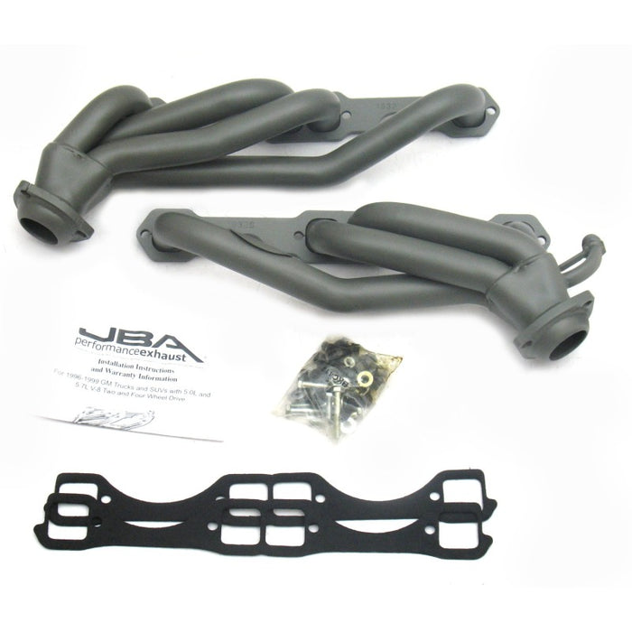 JBA 96-00 GM Truck 5.0L/5.7L SBC sans AIR 1-1/2 po primaire Ti Ctd Cat4Ward Header