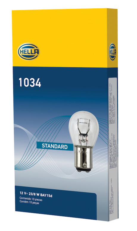Ampoule Hella 1034 12V 23/8W BAY15D S8