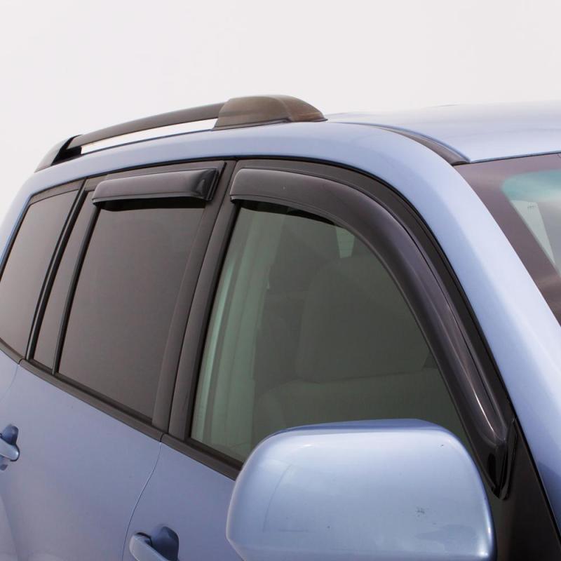 AVS 09-15 Honda Pilot Ventvisor Outside Mount Window Deflectors 4pc - Smoke