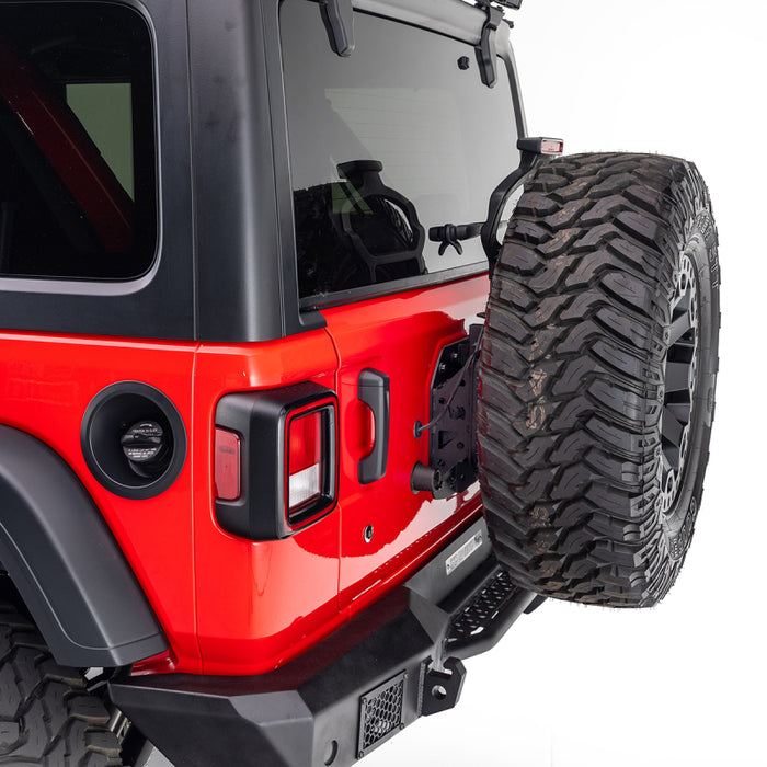 Déplacement de la roue de secours du Jeep Wrangler JL/JLU Rockline 18-20 de Go Rhino