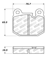 Plaquettes de frein StopTech Street Touring