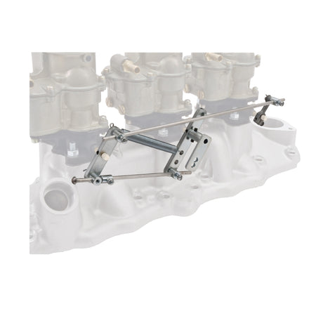 Kit de tringlerie d'accélérateur ProgressIVe à deux corps pour carburateur Edelbrock 3X2