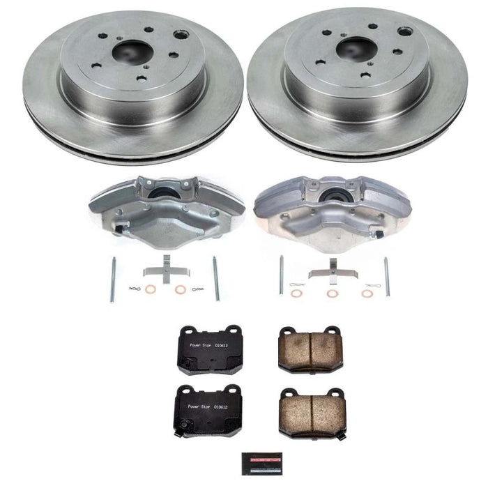 Kit de freins arrière Power Stop Autospecialty pour Subaru Impreza 08-14 avec étriers