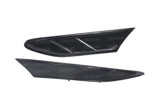 Seibon 12-13 BRZ/FRS FR Style Carbon Fiber Fender Ducts (Pair)