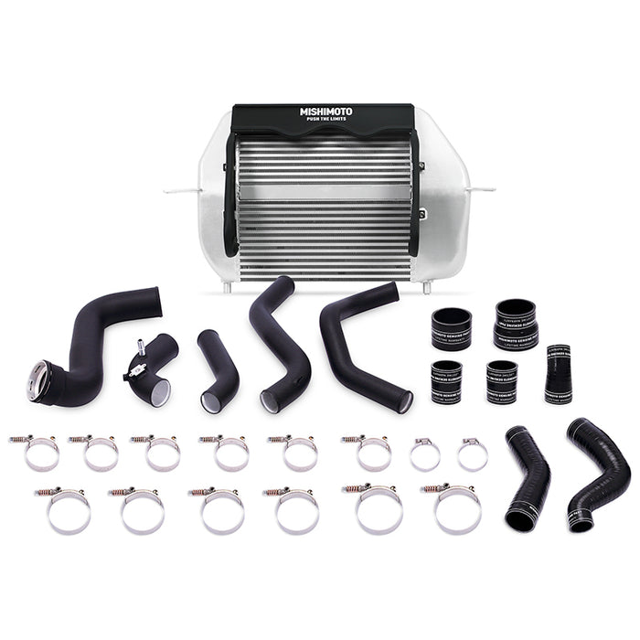 Intercooler Mishimoto 2011-2014 Ford F-150 EcoBoost Silver avec tuyaux noirs