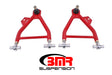 BMR 94-04 Mustang Lower A-Arms (Coilover Only) w/ Adj. Rod End and STD. Ball Joint - Red BMR Suspension