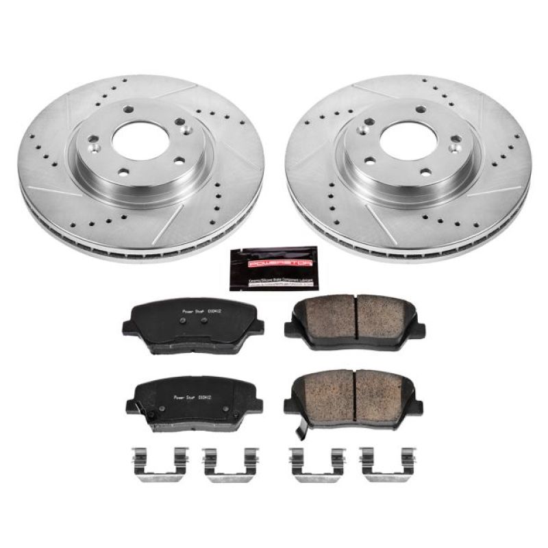 Kit de freins sport Power Stop 10-12 Hyundai Santa Fe Z23 Evolution avant