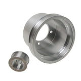 Kit de poulie de transmission BBK 94-98 Mustang 3.8 V6 - Aluminium CNC léger (2 pièces)
