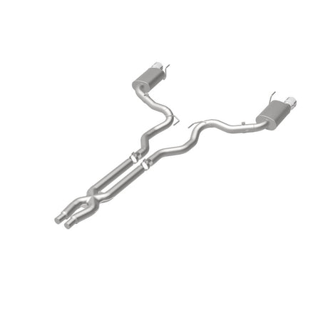 Catback MagnaFlow, SS, 3 po, Street, double embouts polis de 4,5 po, Ford Mustang GT V8 5,0 L 2015
