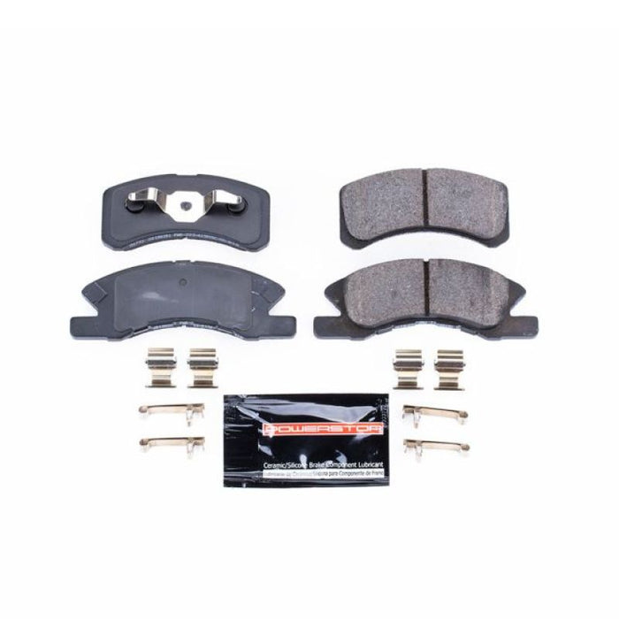 Power Stop 14-15 Mitsubishi Mirage Front Z23 Evolution Sport Brake Pads w/Hardware