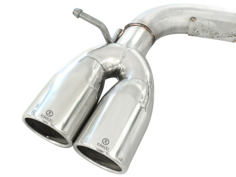 aFe Takeda Exhaust Axle-Back 08-14 Scion xB L4 2.4L 304SS Échappement à double embout poli