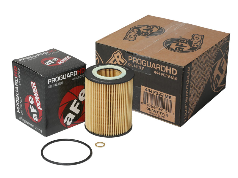 Filtre à huile aFe Pro GUARD D2 96-06 pour voitures à essence BMW L6 (lot de 4)