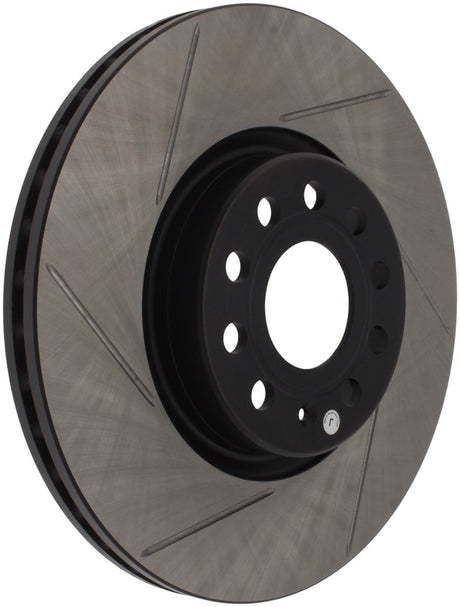 Rotor fendu avant droit StopTech Power Slot 06-10 Audi A3 / 08-10 TT / 06-09 VW GTI Mlk V/Passat