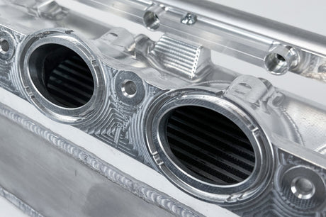 Collecteur de refroidisseur d'air de suralimentation CSF Gen 2 B58 Race X - Finition en aluminium brut