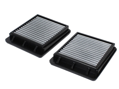 Filtres à air aFe MagnumFLOW de remplacement OEM Pro DRY S 09-15 Nissan GT-R V6 3,8 L (tt)