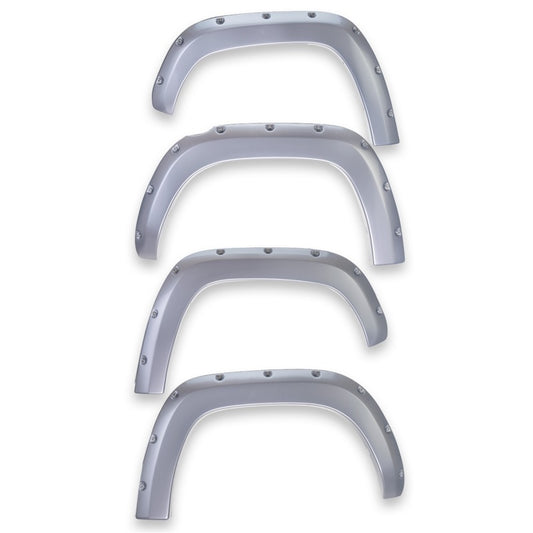 EGR 11-15 Ford Super Duty Bolt-On Look Color Match Fender Flares - Set - Ingot Silver