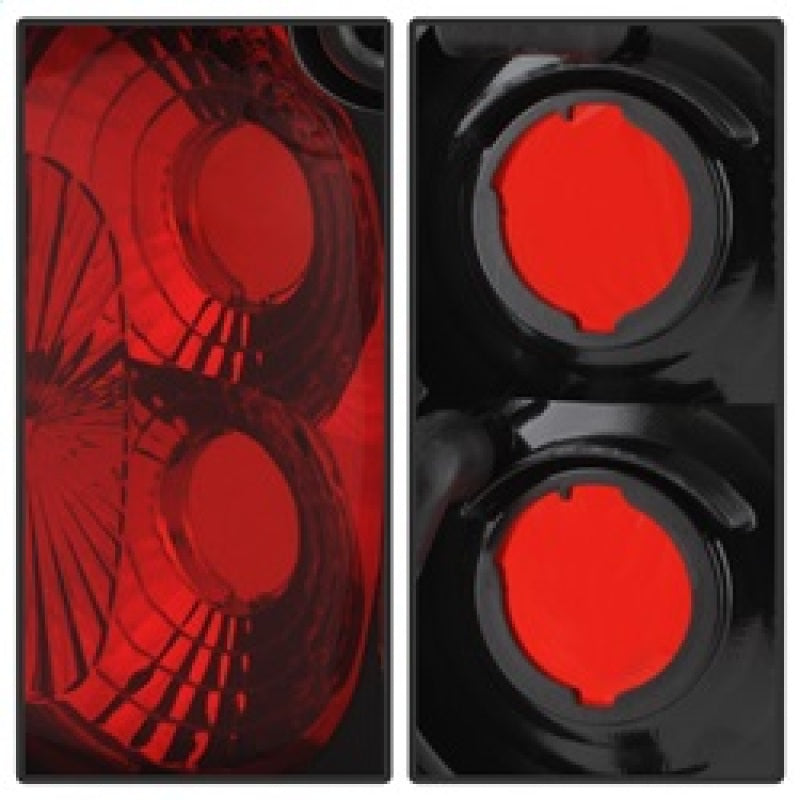 Spyder Toyota Tacoma 95-00 Euro Style Tail Lights Black ALT-YD-TT95-BK