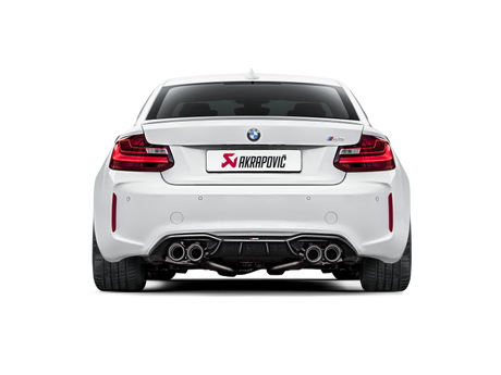 Diffuseur arrière en fibre de carbone Akrapovic pour BMW M2 (F87) 16-17 / BMW M2 Competition/M2 CS (F87N) 2018+ - Hi