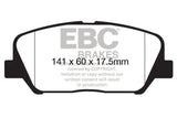 Plaquettes de frein avant EBC 12-15 Hyundai Veloster 1.6 Turbo Yellowstuff