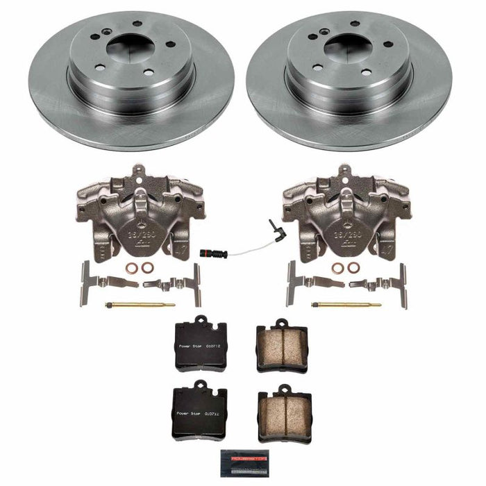 Kit de freins arrière Autospecialty Power Stop 00-03 Mercedes-Benz CLK430 avec étriers