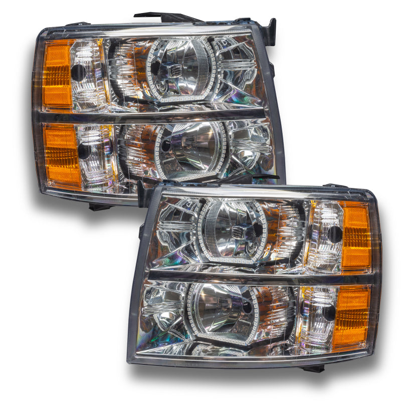 Oracle 07-13 Chevrolet Silverado SMD HL - Square - ColorSHIFT w/ BC1 Controller