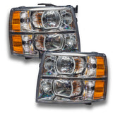 Oracle 07-13 Chevrolet Silverado SMD HL - Square - ColorSHIFT w/ BC1 Controller