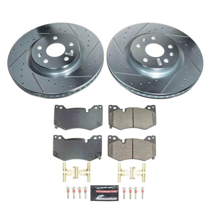 Kit de freins avant Power Stop 20-21 Chevrolet Corvette Z23 Evolution