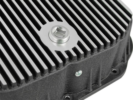 Couvercle de transmission aFe Power Cover usiné COV Trans Pan Dodge Diesel Trucks 07.5-11 L6-6.7L (td) usiné
