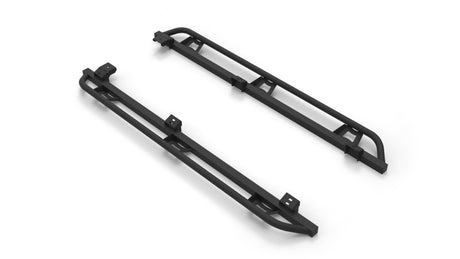 Marchepieds coulissants N-Fab Trail 05-15 Toyota Tacoma Crew Cab All Beds - SRW - Noir texturé