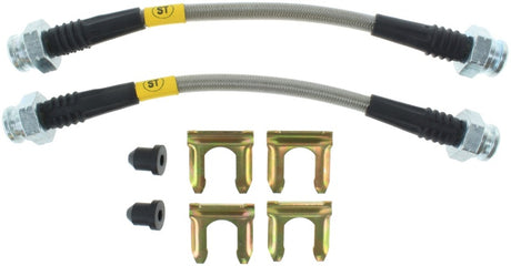 Conduites de frein arrière BBK en acier inoxydable StopTech 2/89-96 Nissan 300ZX (sauf Turbo)/6/89-96 300ZX Turbo