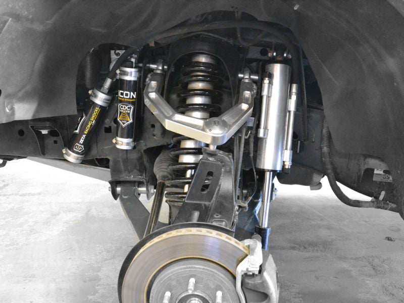 Kit de suspensions à ressorts hélicoïdaux ICON 10-14 Ford Raptor série 3.0 avant VS RR CDCV - côté passager