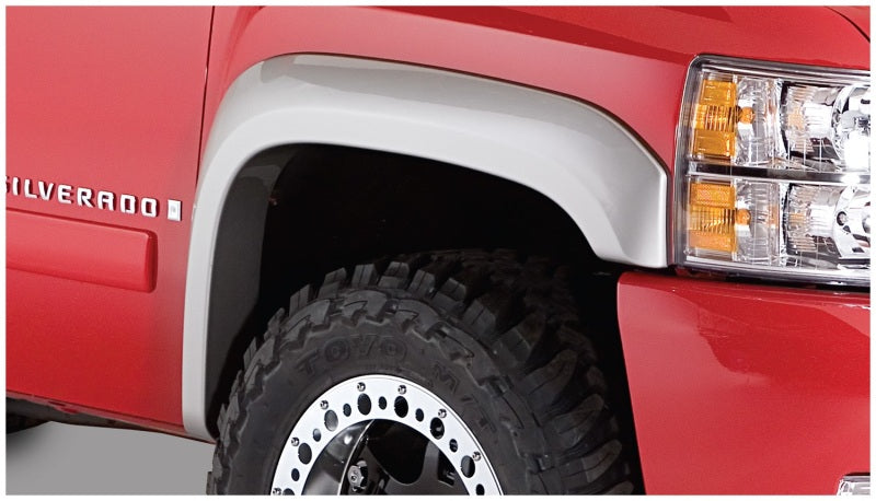 Bushwacker 07-14 Chevy Silverado 2500 HD Extend-A-Fender Style Flares 2 pièces - Noir