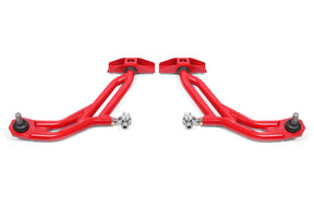 BMR 10-14 Ford Mustang Adj. Lower A-Arms Delrin/Rod End w/ 19mm STD. Ball Joint - Red BMR Suspension