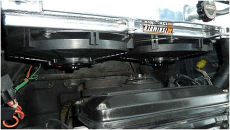 Kit de carénage de ventilateur en aluminium Mishimoto 83-87 Toyota Corolla