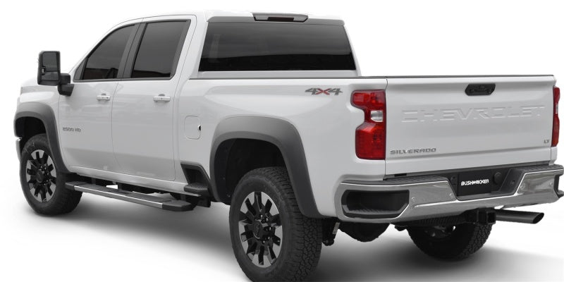 Bushwacker 2020 Chevrolet Silverado 2500/3500 Extend-A-Fender Style Flares 4 pièces - Noir