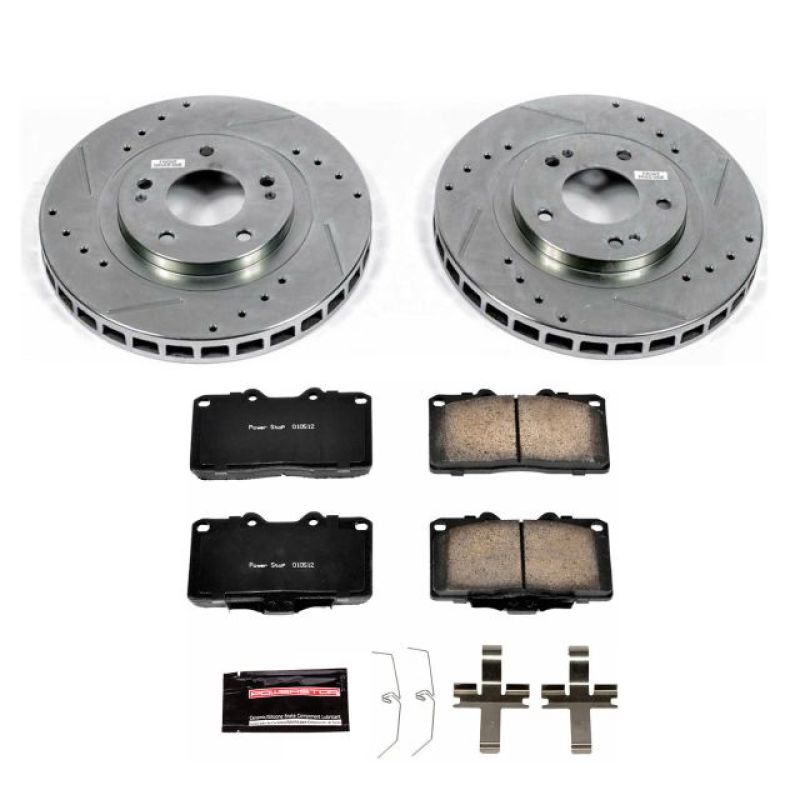 Kit de freins sport Power Stop 91-93 Dodge Stealth Z23 Evolution avant