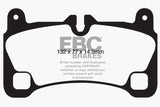 Plaquettes de frein arrière EBC 08 Porsche Cayenne 4.8 Turbo Bluestuff
