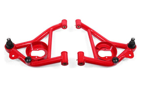 BMR 78-87 G-Body Non-Adj. Lower A-Arms (Polyurethane) - Red BMR Suspension