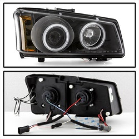 Spyder Chevy Silverado 1500 03-06 Projector Headlights CCFL Halo LED Blk High H1 PRO-YD-CS03-CCFL-BK