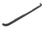 Barres de toit rondes courbées en acier inoxydable de 3 po pour Chevrolet Silverado 1500 Crew Cab 2019 de Lund - Noir