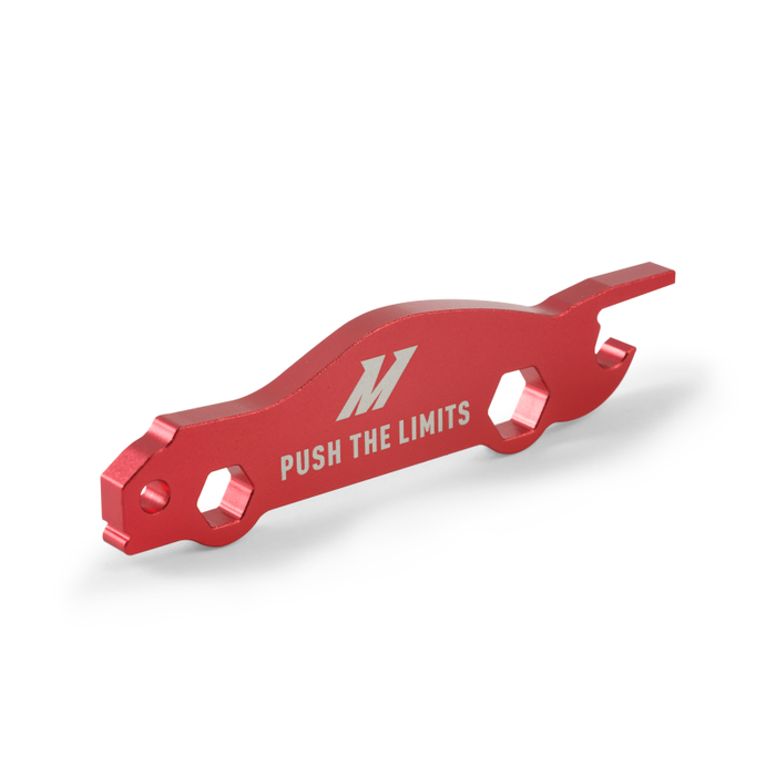 Bouchon de remplissage d'huile Mishimoto 87-01 Ford Mustang Hoonigan - Rouge