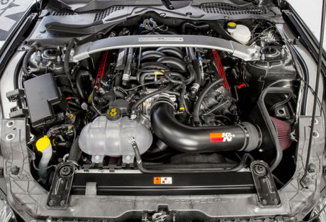 Système d'admission d'air froid K&amp;N 2016-2017 Ford Mustang Shelby 5,2 L V8 Typhoon