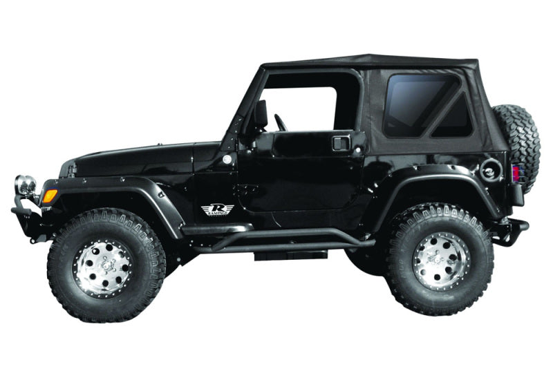 Jeep Wrangler (TJ) Rampage 1997-2006 - Toit complet - Diamant noir