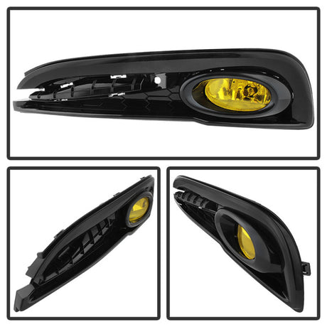 Feu antibrouillard Spyder Honda Civic 2013-2014 4 portes OEM avec interrupteur jaune FL-HC2013-4D-Y