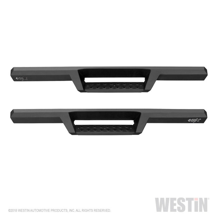 Marchepieds Westin/HDX 07-17 Jeep Wrangler 2 portes Drop Nerf - Noir texturé