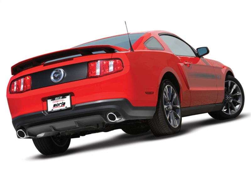 Échappement Catback Agressif ATAK Borla 2011-2012 Mustang GT 5.0L 8cyl 6 vitesses RWD