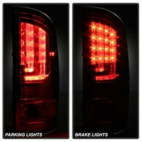 Feux arrière à LED Spyder Dodge Ram 07-08 1500 Version 2 - Rouge transparent ALT-YD-DRAM06V2-LED-RC