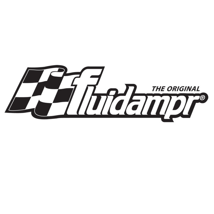 Amortisseur à équilibrage externe en acier Fluidampr Chevy 454-502 CID-V8 avec une fente pour clavette 3/16 et une fente pour clavette 1/4