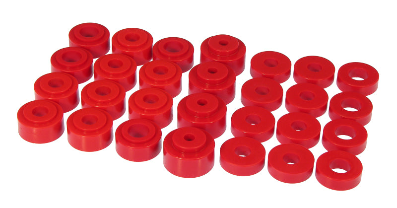 Support de carrosserie Prothane 68-72 GM Mid-Size Convert - Rouge